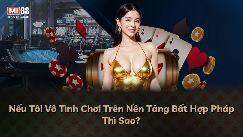 Nếu Tôi Vô Tình Chơi Trên Nền Tảng Bất Hợp Pháp Thì Sao?